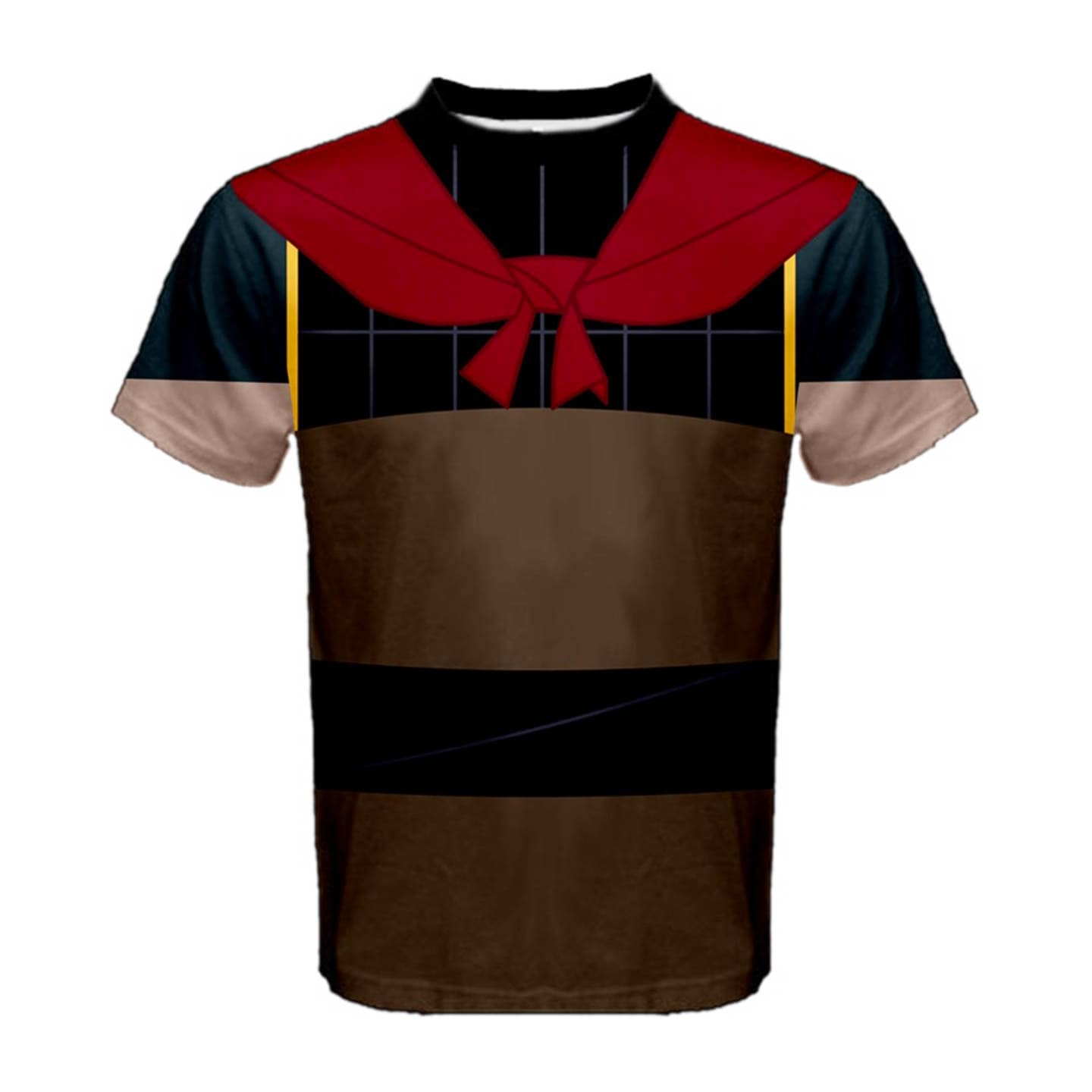 Men's Li Shang Mulan Inspired Short Sleeve Shirt