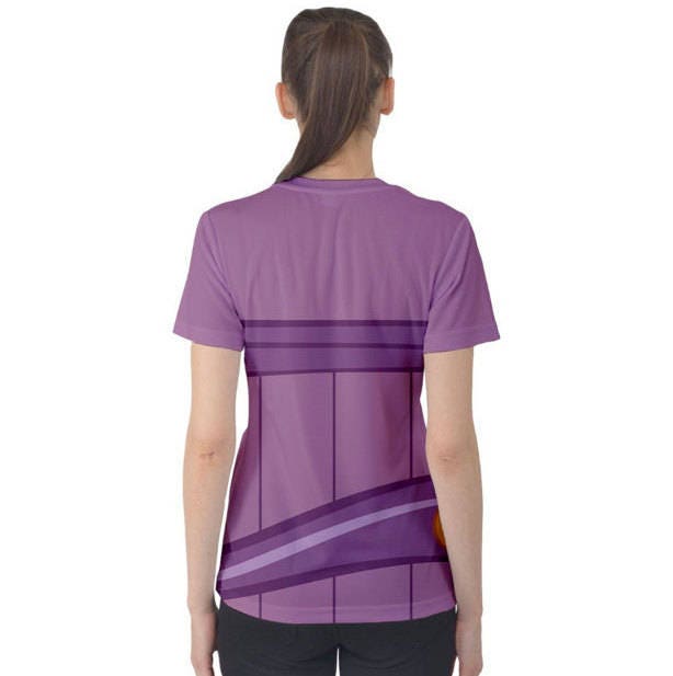 Women's Megara Inspired ATHLETIC Short Sleeve Shirt