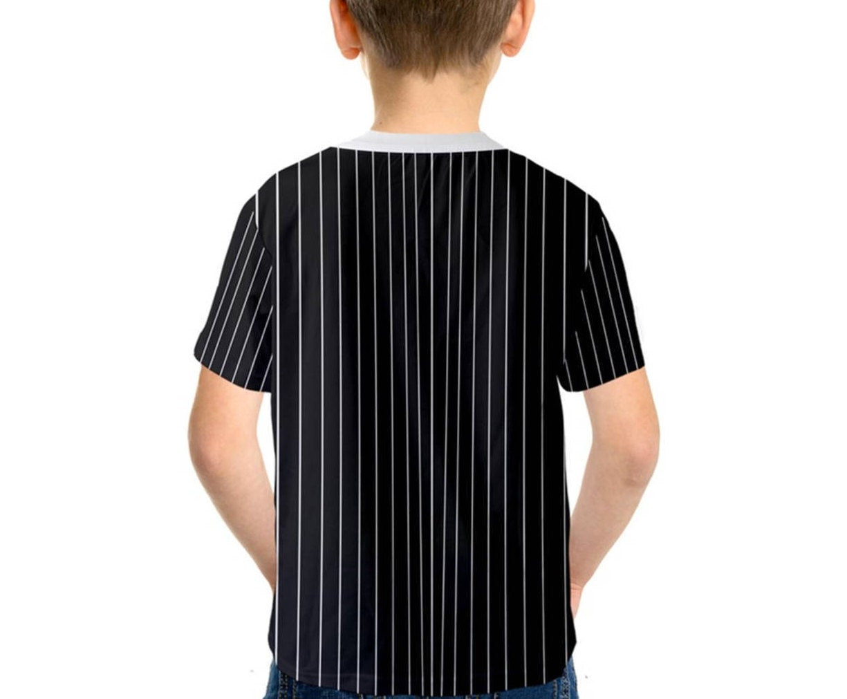 READY-to-SHIP Jack Skellington Inspired Kid's Shirt - Halloween Costume, Disneybound