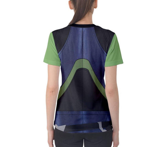 Women's Gamora Inspired Short Sleeve Shirt