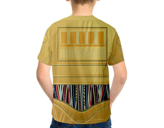 Kid's C3PO Inspired Shirt