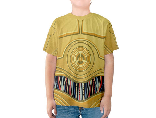Kid's C3PO Inspired Shirt