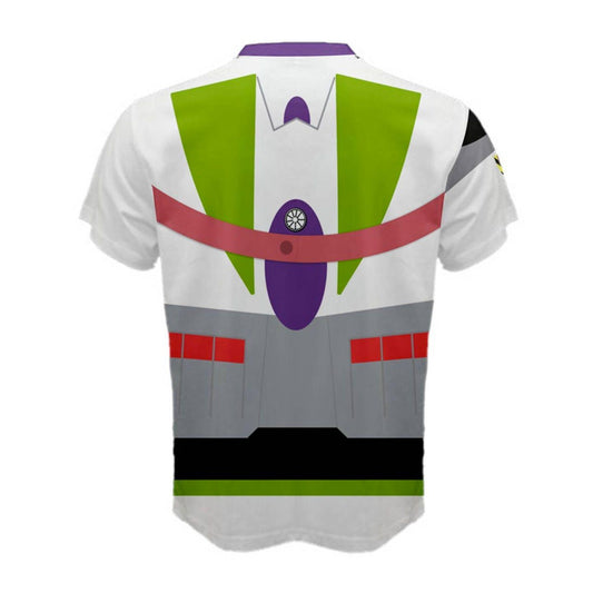 Men's Mrs. Nesbit Buzz Lightyear Inspired Short Sleeve Shirt