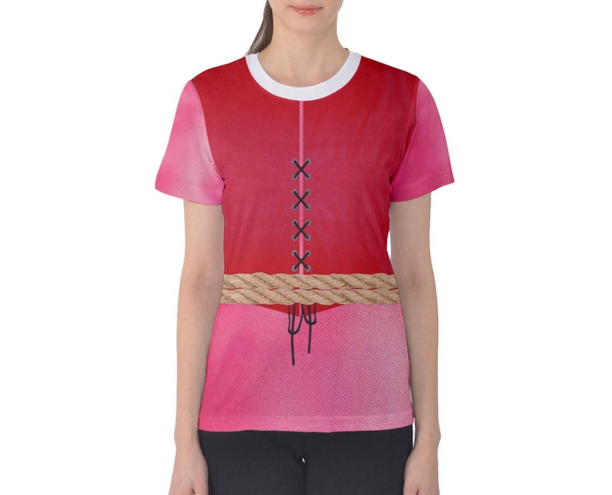Women's Redhead Pirates Inspired Short Sleeve Shirt