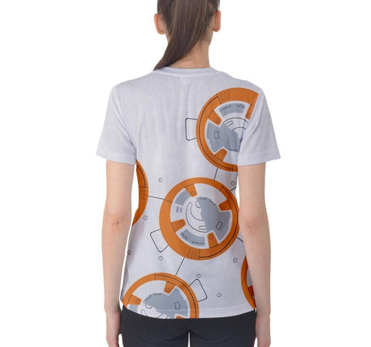 Women's BB-8 Inspired Short Sleeve Shirt