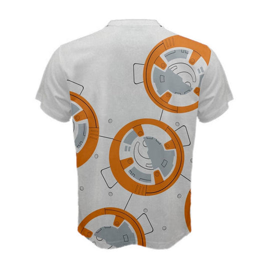 Men's BB-8 Inspired Short Sleeve Shirt