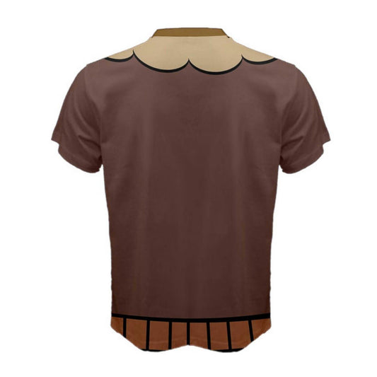 Men's Chip Chip and Dale Inspired Short Sleeve Shirt