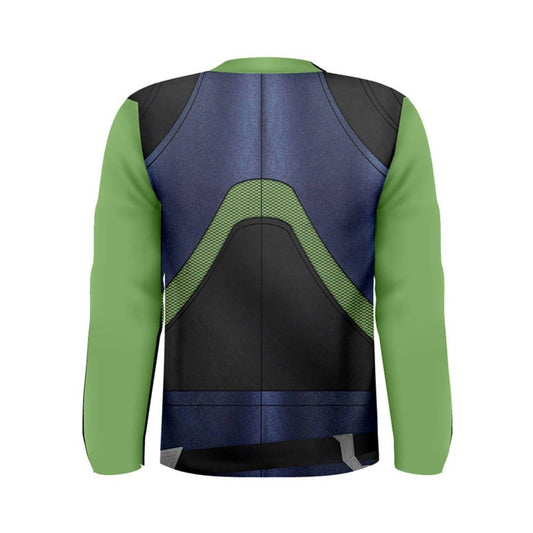 Men's Gamora Inspired Long Sleeve Shirt