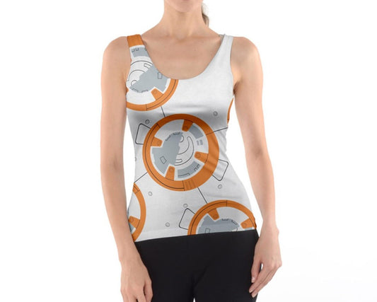 Women's BB-8 Inspired Tank Top