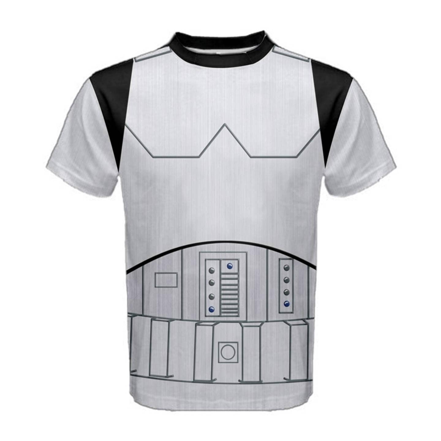 Men's Stormtrooper Inspired ATHLETIC Short Sleeve Shirt