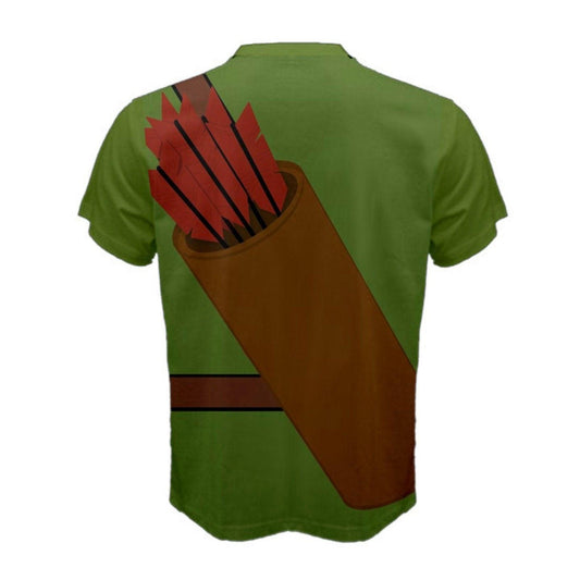 Men's Robin Hood Inspired Short Sleeve Shirt