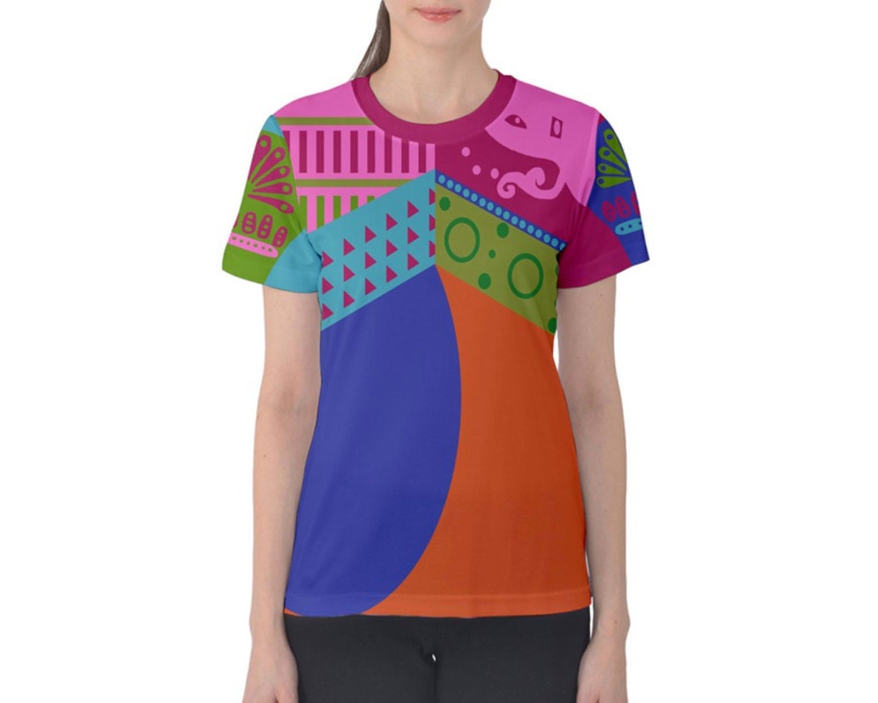 Women's Dante Spirit Guide Coco Inspired Short Sleeve Shirt