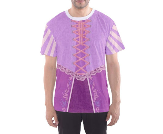 Men's Rapunzel Inspired ATHLETIC Short Sleeve Shirt