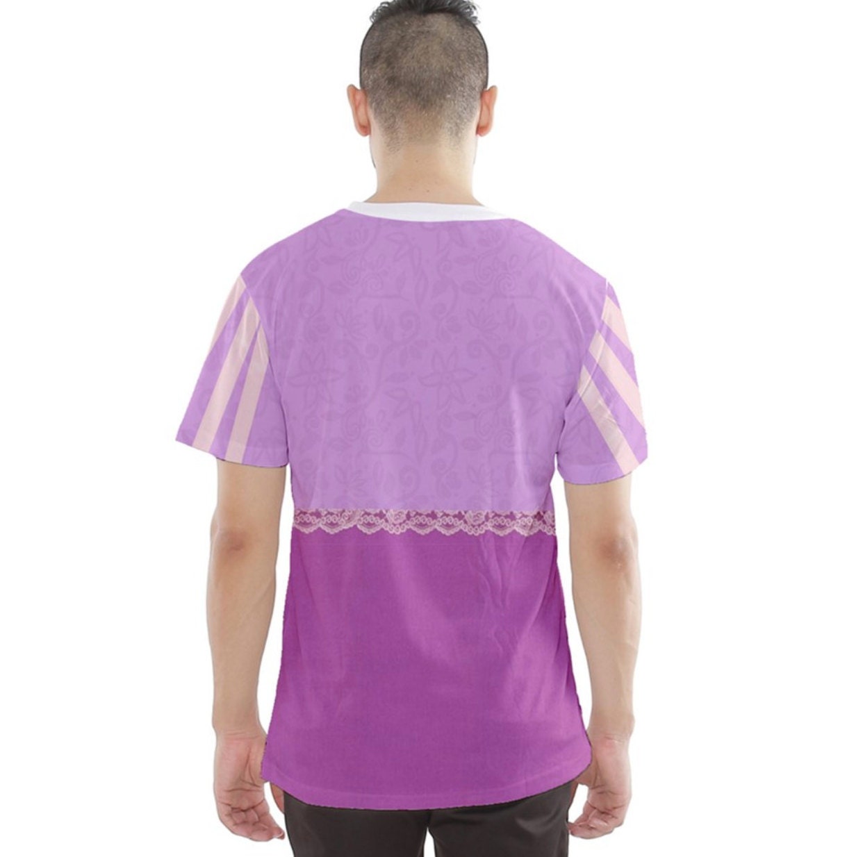 Men's Rapunzel Inspired ATHLETIC Short Sleeve Shirt