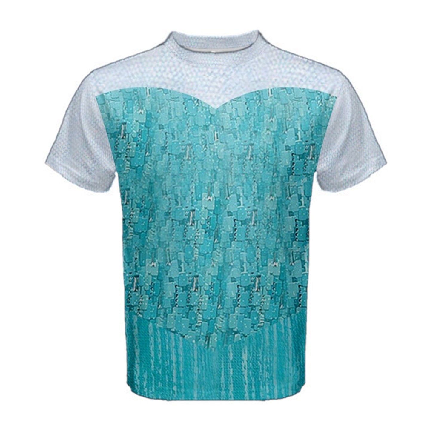 Men's Elsa Inspired Short Sleeve Shirt
