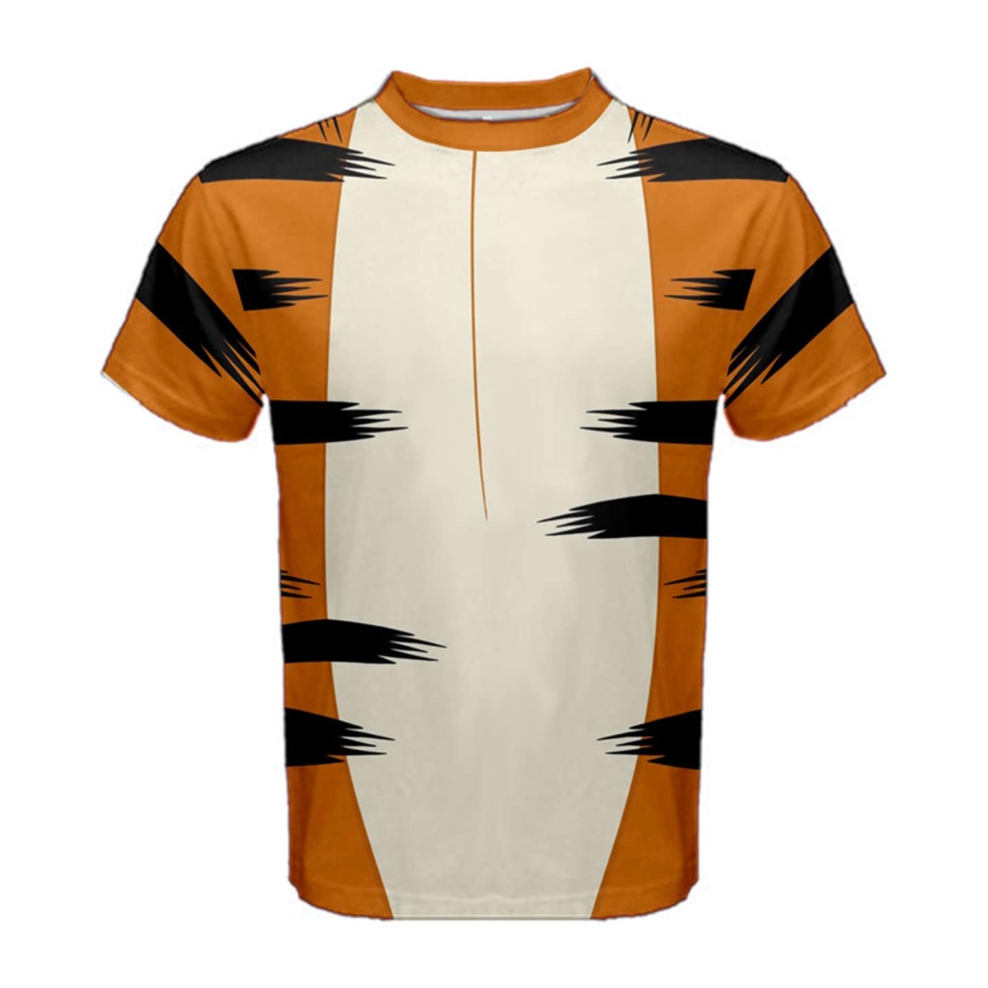 Men's Tigger Inspired ATHLETIC Short Sleeve Shirt