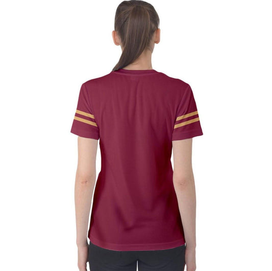 Women's Tower of Terror Bellhop Inspired ATHLETIC Short Sleeve Shirt