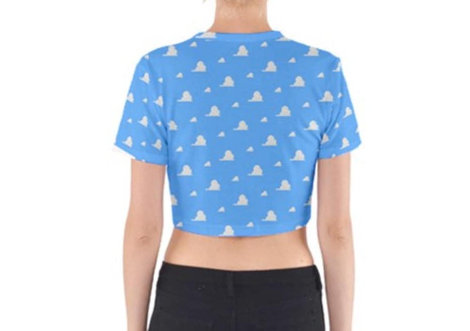 Andy's Wallpaper Inspired Crop Top