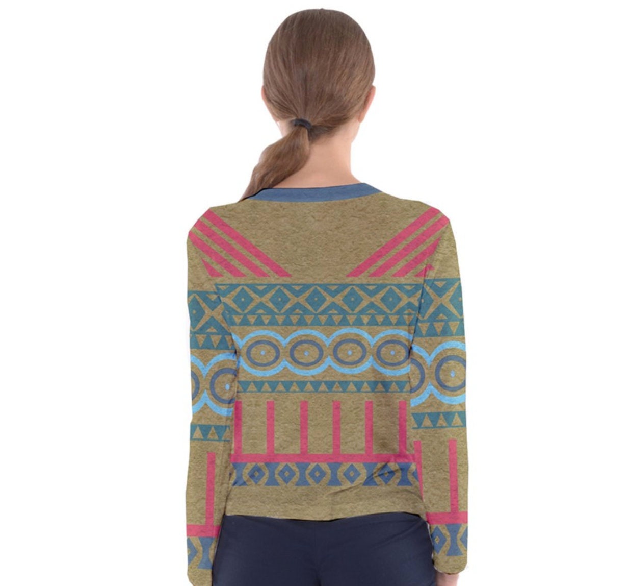 Women's Wandering Oaken Inspired Long Sleeve V-Neck Shirt