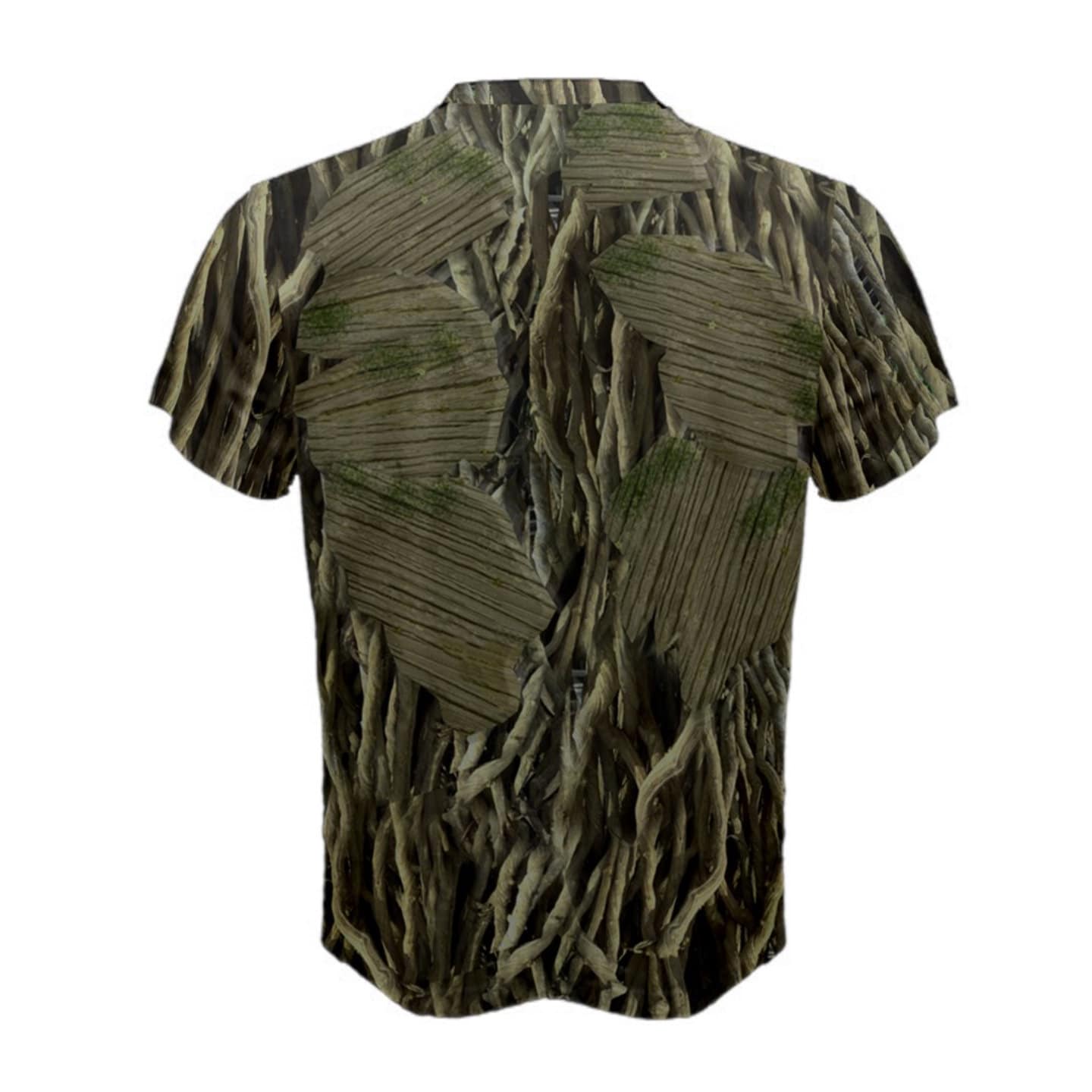 Men's Groot Inspired Short Sleeve Shirt