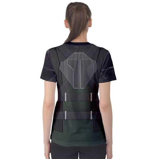 Women's Natasha Inspired ATHLETIC Short Sleeve Shirt