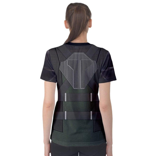 Women's Natasha Inspired Short Sleeve Shirt