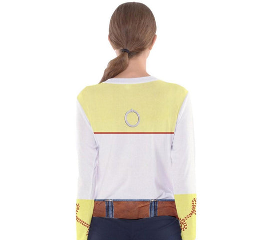 Women's Jessie Inspired Long Sleeve V-Neck Shirt