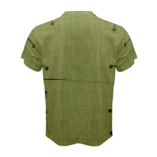 Men's Oogie Boogie Inspired Short Sleeve Shirt
