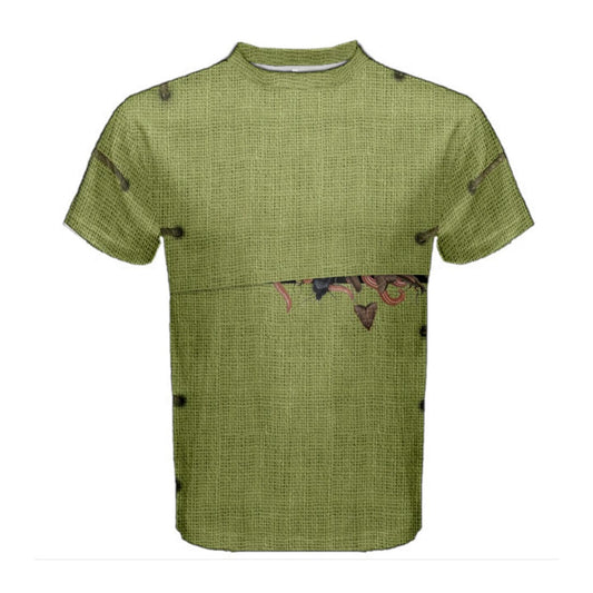 Men's Oogie Boogie Inspired Short Sleeve Shirt