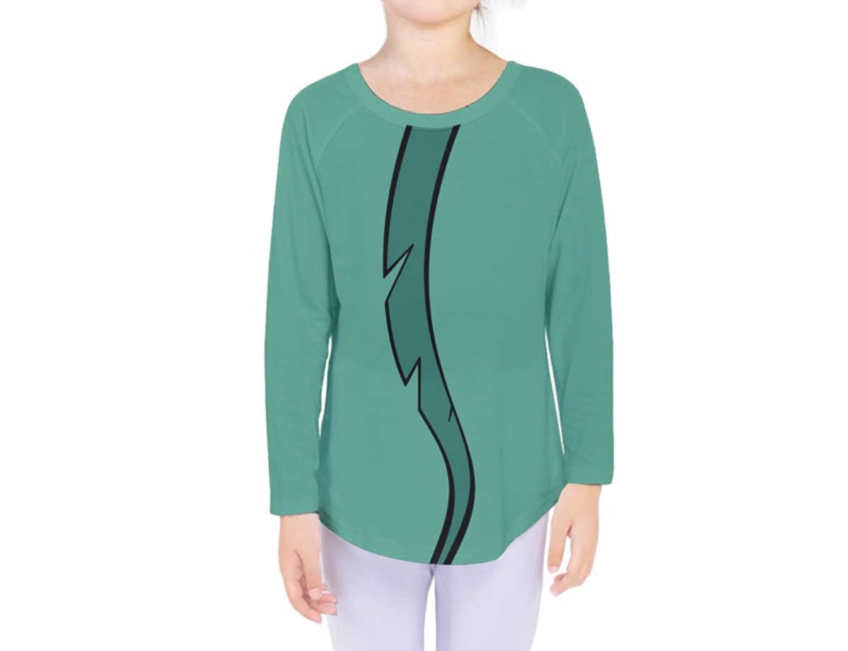 READY-to-SHIP Flotsam and Jetsam Inspired Kid's Long Sleeve Shirt