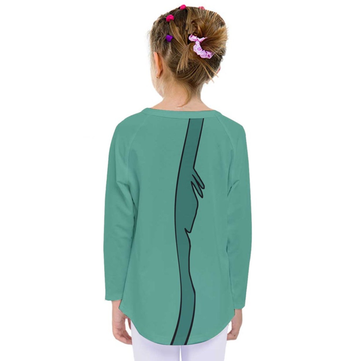 READY-to-SHIP Flotsam and Jetsam Inspired Kid's Long Sleeve Shirt