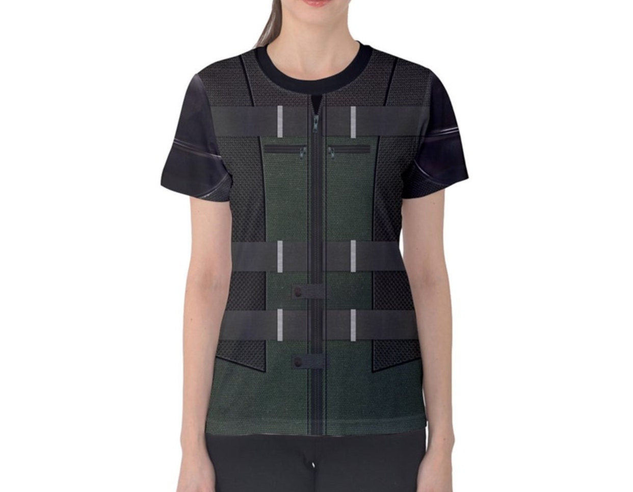 Women's Natasha Inspired Short Sleeve Shirt