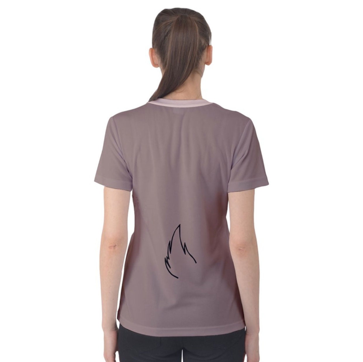 Women's Tramp Inspired Short Sleeve Shirt