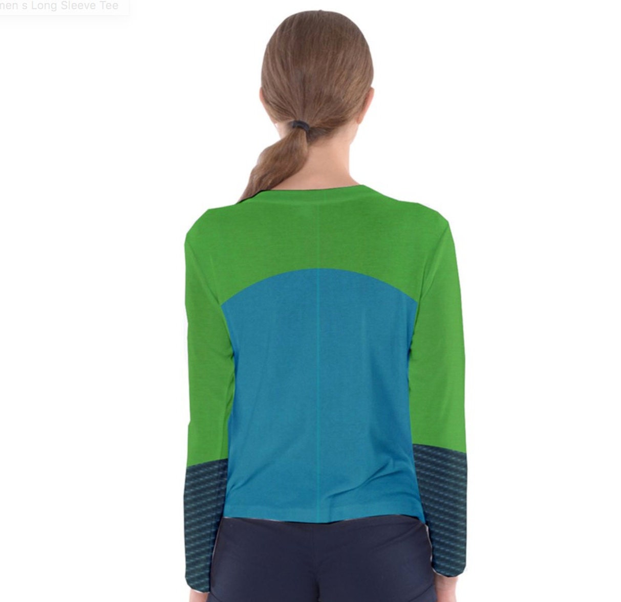 Women's Voyd Inspired Long Sleeve V-Neck Shirt