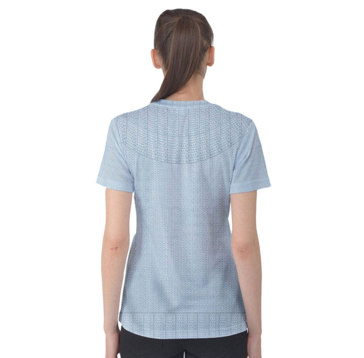 Women's Sadness Inspired ATHLETIC Short Sleeve Shirt