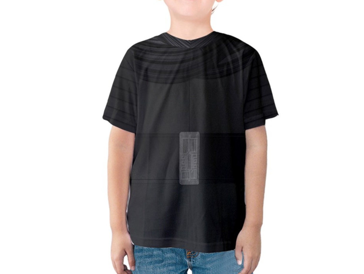 READY-to-SHIP Kids Kylo Inspired Sublimation Shirt: Disneybound Costume