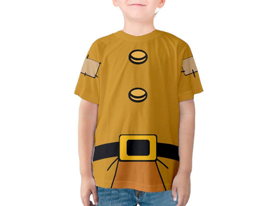 Kid's Bashful (No Beard) Snow White and the Seven Dwarfs Inspired Shirt