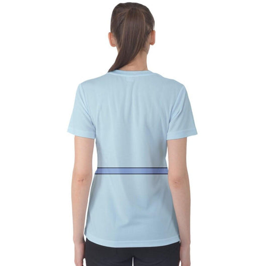 Women's Wendy Darling Peter Pan Inspired Short Sleeve Shirt