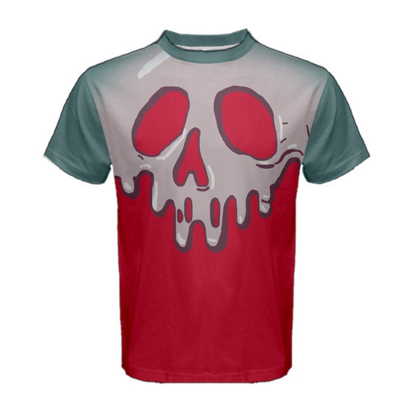 Men's Poison Apple Snow White and the Seven Dwarfs Inspired Short Sleeve Shirt