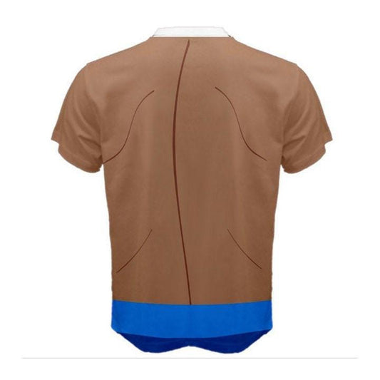 Men's King Triton Inspired ATHLETIC Short Sleeve Shirt