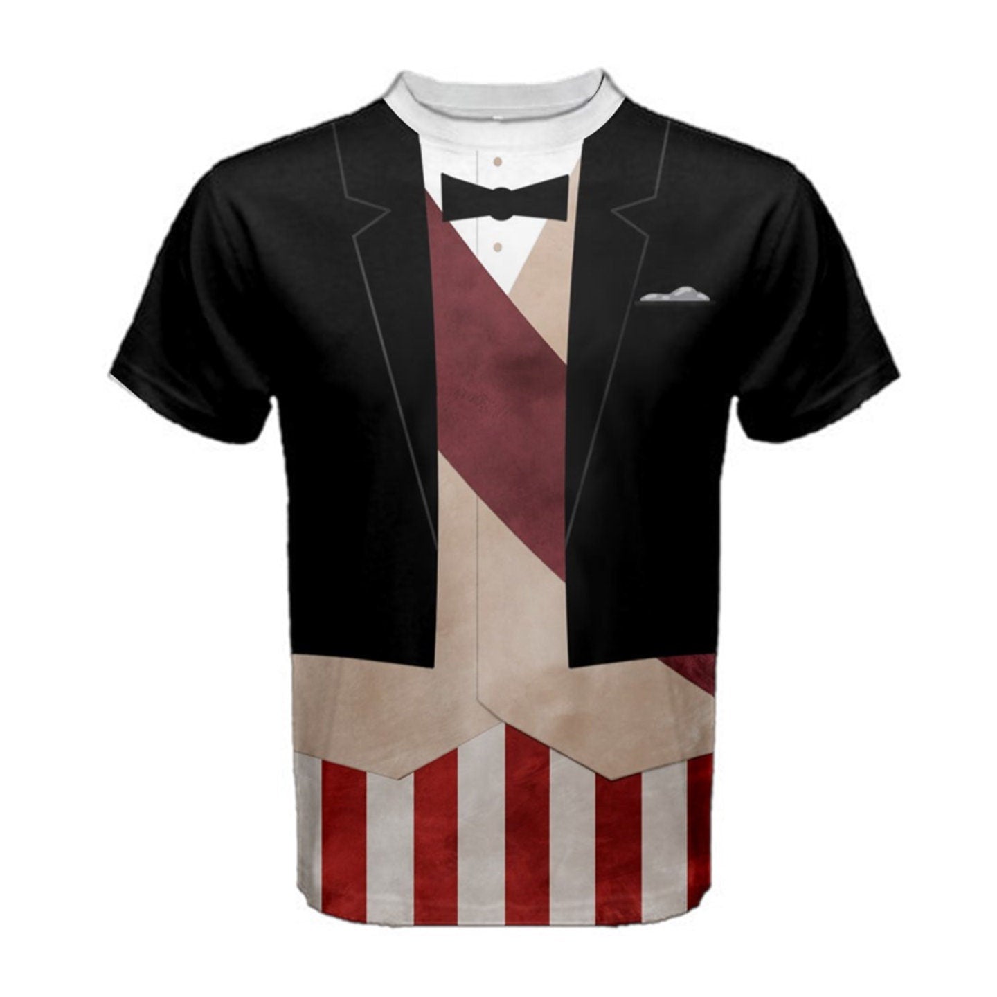 READY-to-SHIP Men's HM Dynamite Gentleman Portrait Shirt - Disneybound Costume