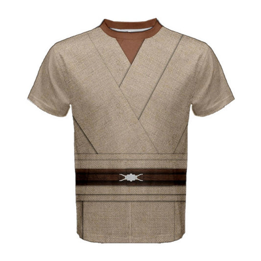 Men's Obi Wan Jedi Inspired ATHLETIC Short Sleeve Shirt