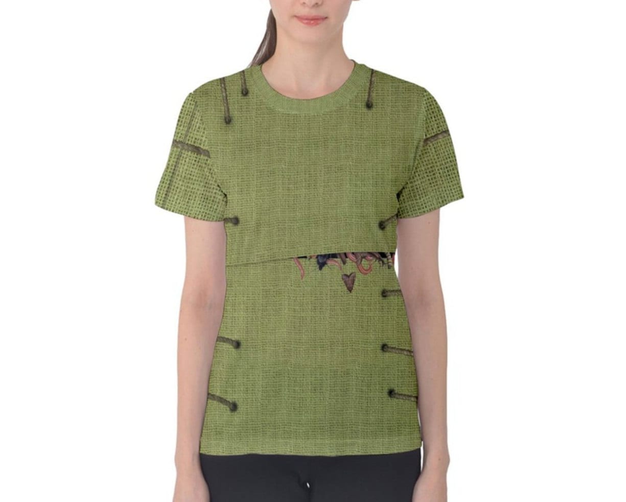 Women's Oogie Boogie Inspired Short Sleeve Shirt