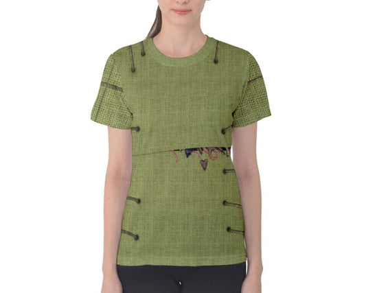 Women's Oogie Boogie Inspired Short Sleeve Shirt