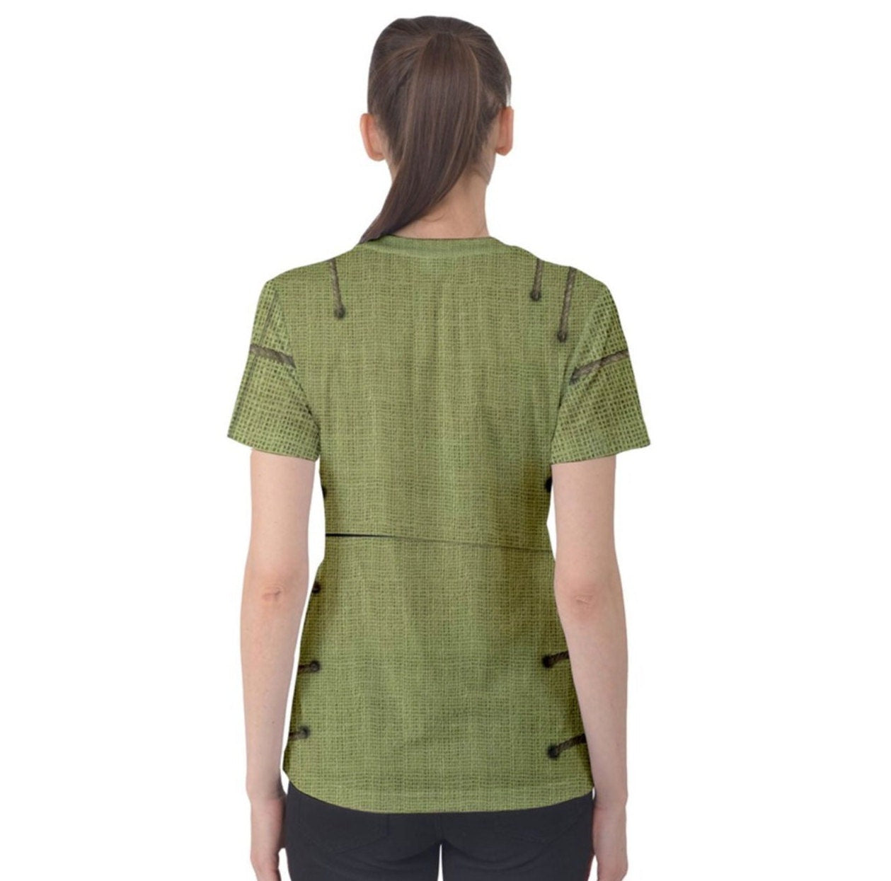 Women's Oogie Boogie Inspired Short Sleeve Shirt