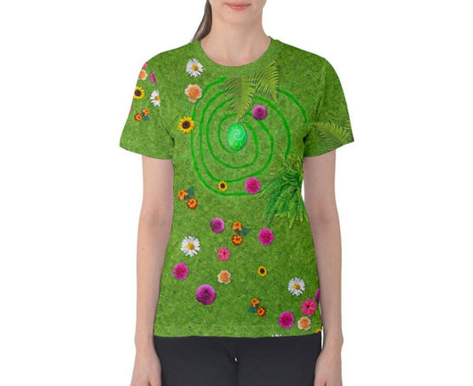 Women's Te Fiti Inspired ATHLETIC Short Sleeve Shirt