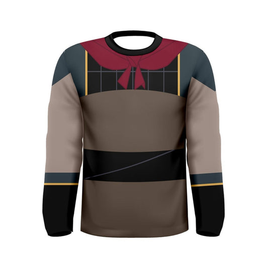 Men's Shang Mulan Inspired Long Sleeve Shirt