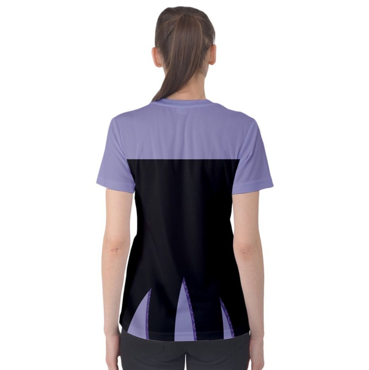 Women's Ursula Inspired ATHLETIC Short Sleeve Shirt