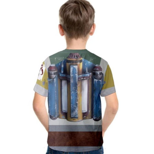 Kid's Boba Fett Inspired Shirt