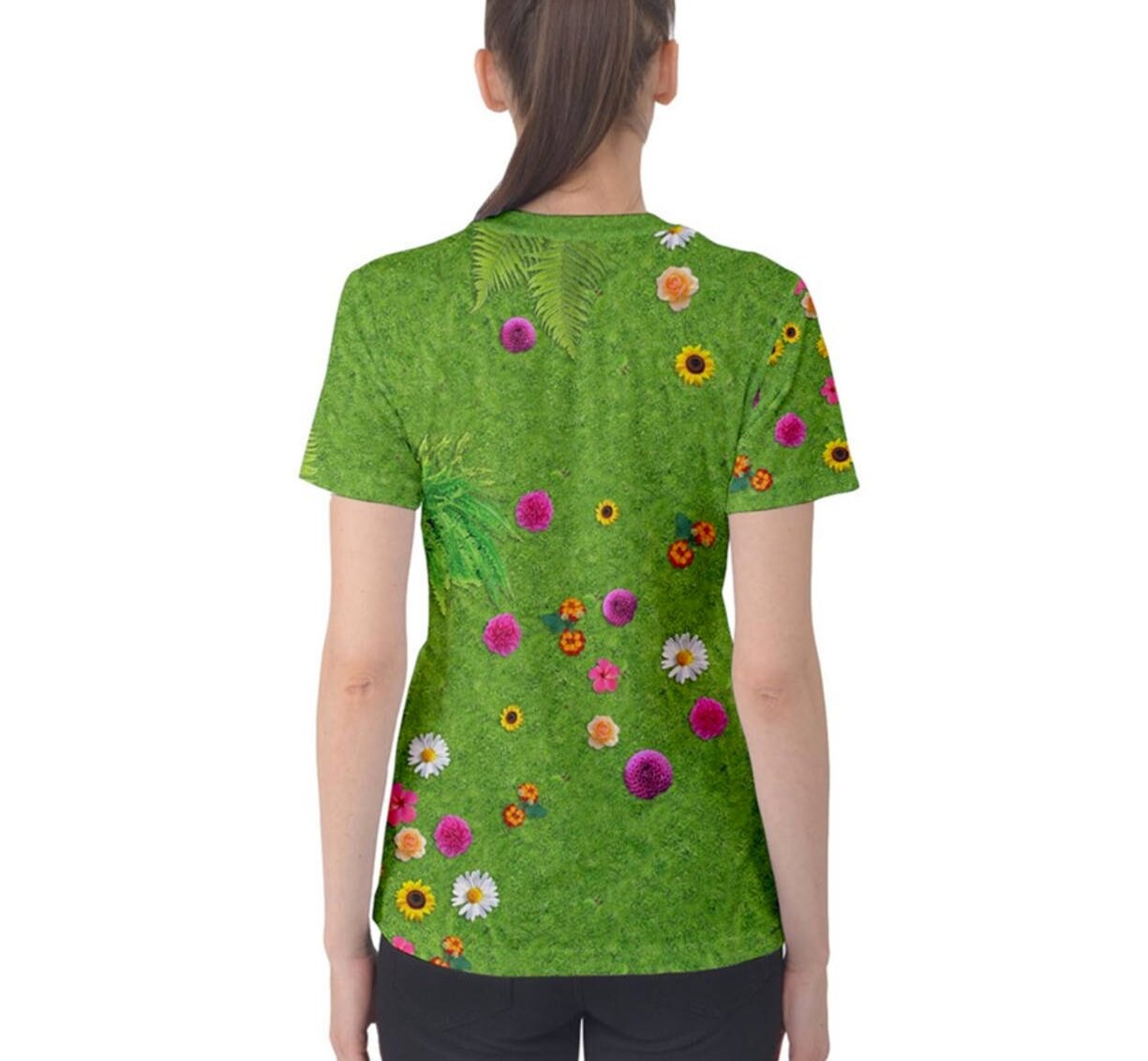 Women's Te Fiti Inspired ATHLETIC Short Sleeve Shirt